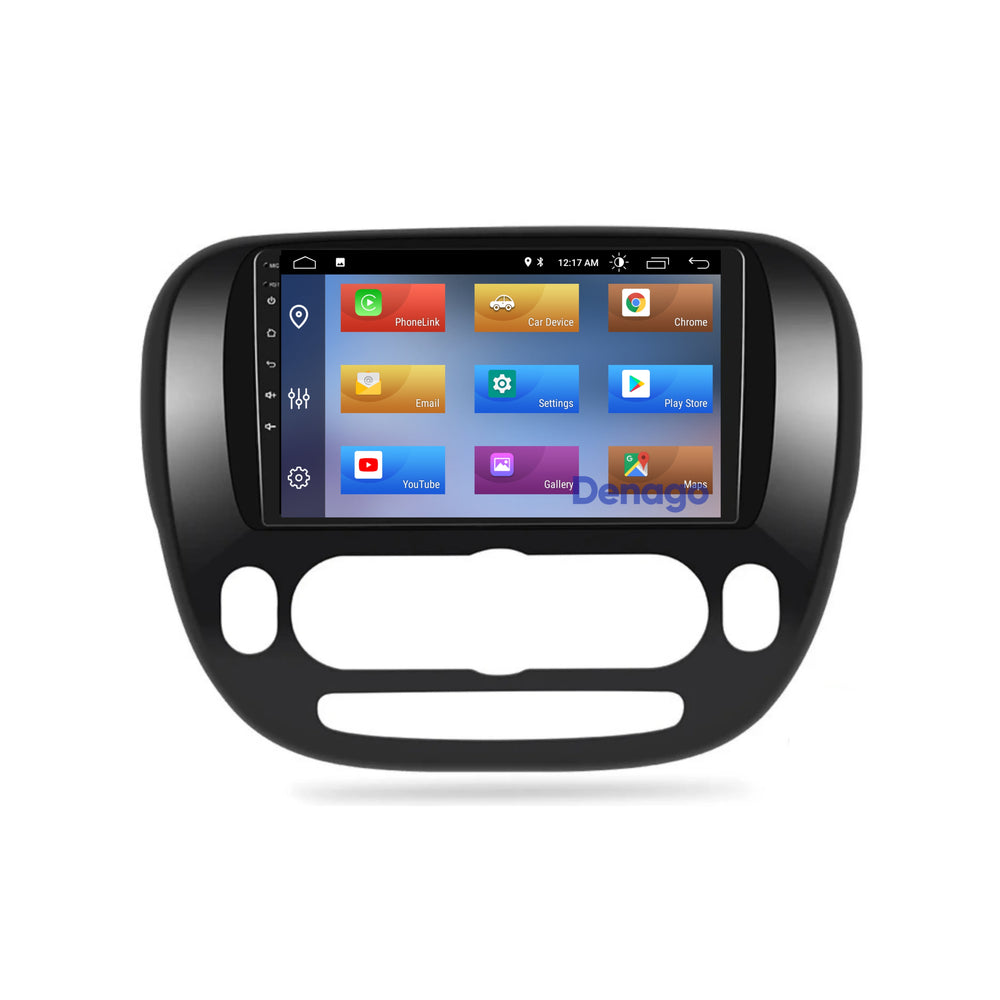 Radio para coche Kia Soul CarPlay | 2014 a 2018 | Denago DNG-A198 | 9 pulgadas | Androide 13 | CarPlay inalámbrico y Android Auto