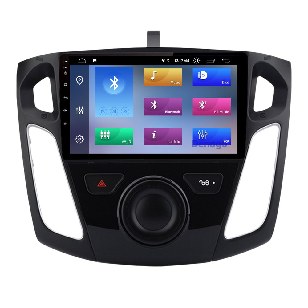 Radio para coche Ford Focus CarPlay | 2012 a 2017 | Denago DNG-A61 | 10 pulgadas | Androide 13 | CarPlay inalámbrico y Android Auto