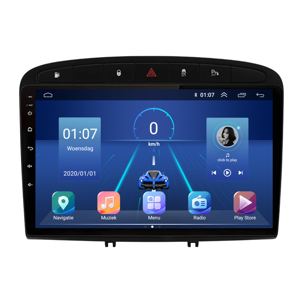 Peugeot 308 | 408 | Android 13 | Autoradio | 2007 à 2020 | CarPlay &  Android Auto