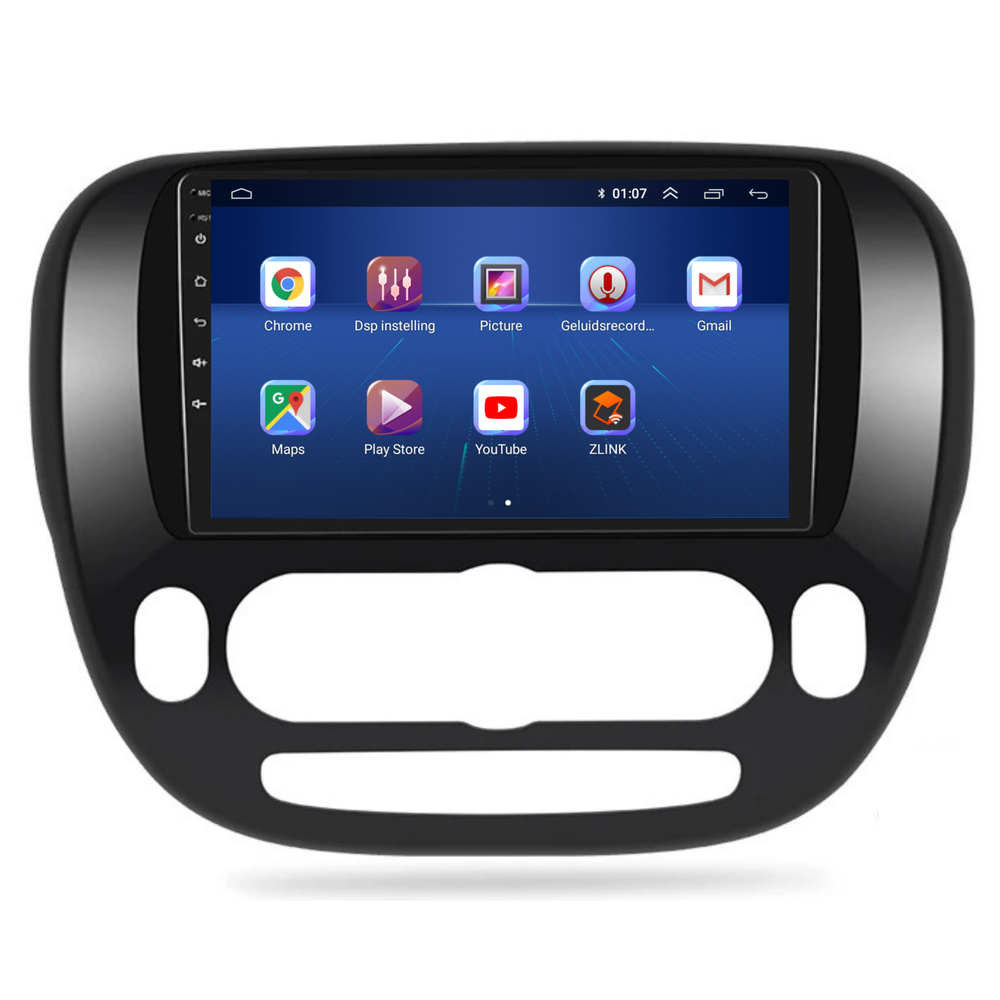 Alma Kia | Androide 13 | Radio de coche | 2014 a 2018 | Carplay y Android Auto