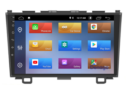 Honda CR-V CarPlay autoradio | 2007 t/m 2012 | Denago DNG-A100 | 9 inch | Android 13 | Draadloos CarPlay & Android Auto