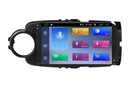 Toyota Yaris CarPlay autoradio | 2011 t/m 2019 | Denago DNG-A287 | 9 inch | Android 13 | Zwart | Draadloos CarPlay & Android Auto