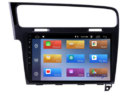Volkswagen Golf 7 CarPlay autoradio | 2012 t/m 2020 | Denago DNG-A309 | 9 inch | Android 13 | Draadloos CarPlay & Android Auto