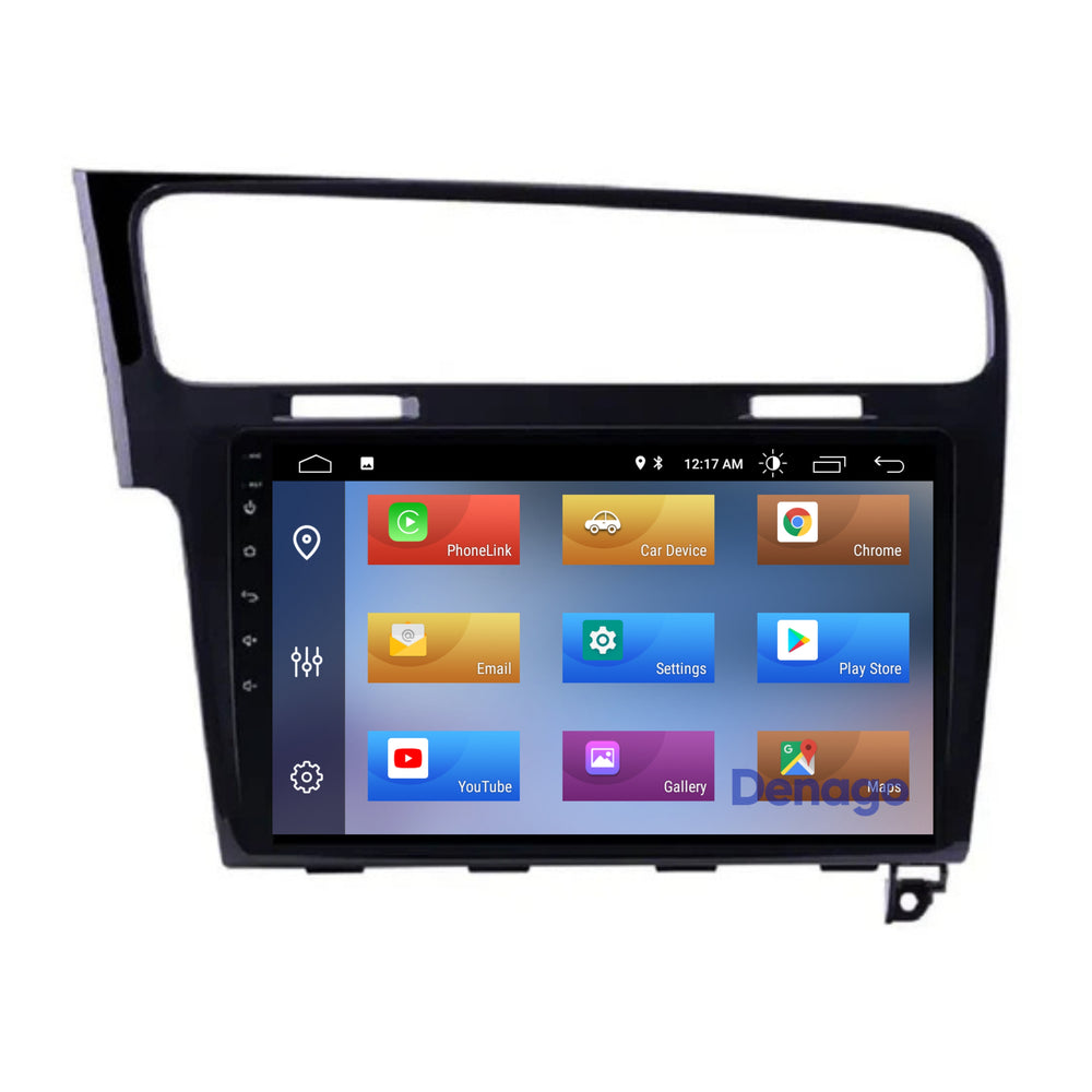 Radio para coche Volkswagen Golf 7 CarPlay | 2012 a 2020 | Denago DNG-A309 | 9 pulgadas | Androide 13 | CarPlay inalámbrico y Android Auto