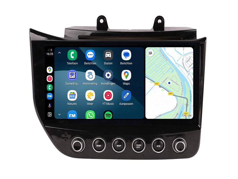 Maserati GT/GC Gran Turismo | Android 15 | 10.3 inch Autoradio | 2007 t/m 2015 | CarPlay & Android Auto