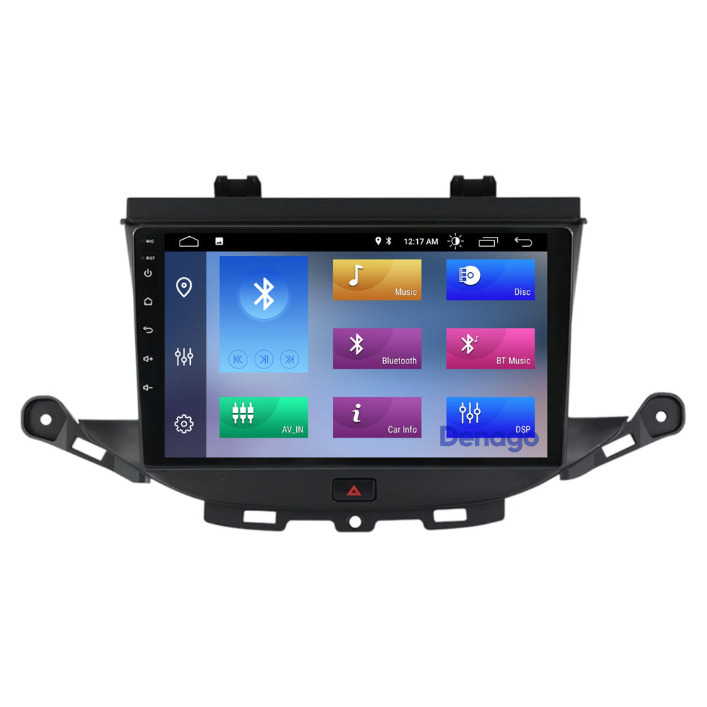 Radio de coche Opel Astra K CarPlay | 2015 a 2021 | Denago DNG-A332 | 9 pulgadas | Androide 13 | CarPlay inalámbrico y Android Auto
