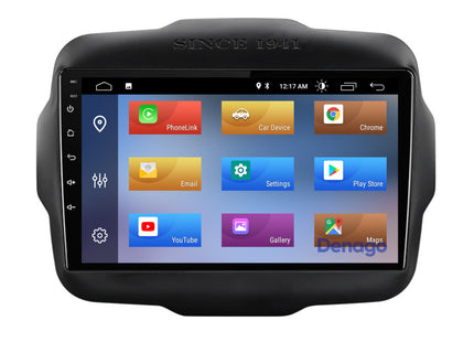 Jeep Renegade CarPlay autoradio | 2014 t/m 2023 | Denago DNG-A123 | 9 inch | Android 13 | Draadloos CarPlay & Android Auto