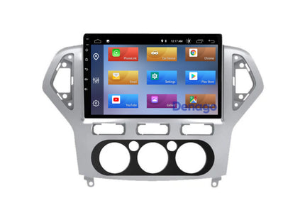 Ford Mondeo CarPlay autoradio | 2003 t/m 2014 | Denago DNG-A204 | 9 inch | Android 13 | Draadloos CarPlay & Android Auto | Zilverkleurig frame