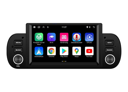 Fiat Panda | 2012 t/m 2022 | Android 13 | Autoradio | CarPlay & Android Auto