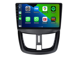 Collection image for: Peugeot 206+ van 2009 t/m 2012 Autoradio met CarPlay & Android Auto