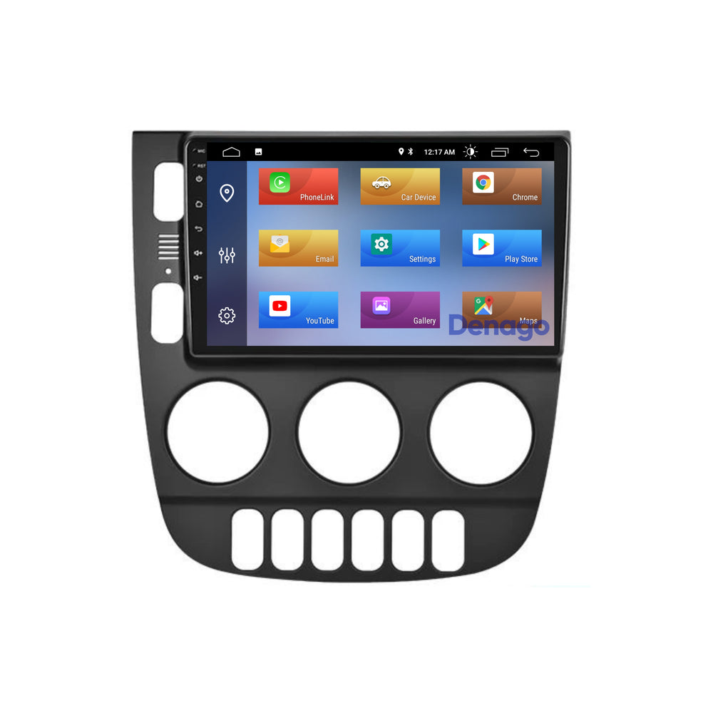 Radio para coche Mercedes ML CarPlay | 1999 a 2004 | Denago DNG-A221 | 9 pulgadas | Androide 13 | CarPlay inalámbrico y Android Auto | Marco negro
