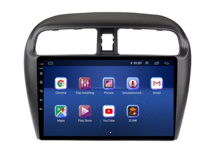 Mitsubishi Space Star | Android 13 | Autoradio | 2013 t/m 2024 | Carplay & Android Auto