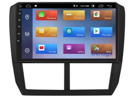 Subaru Forester CarPlay autoradio | 2008 t/m 2012 | Denago DNG-A132 | 9 inch | Android 13 | Draadloos CarPlay & Android Auto