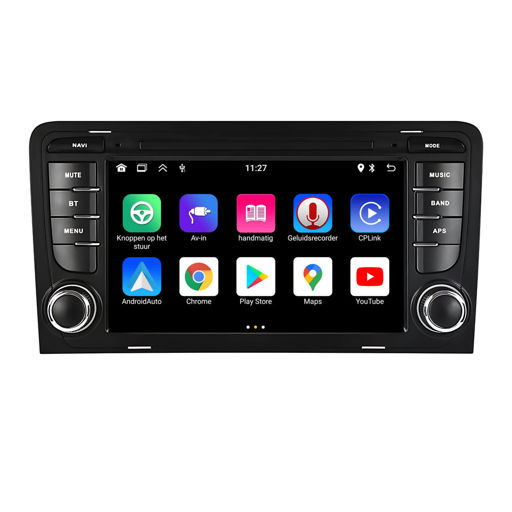 Radio de coche con navegación para Audi A3 UE | Bluetooth | S3 RS3 | androide 13