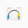 Cartronix CTX-1403 | Cable adaptador de cámara Fakra a RCA | Para Mercedes y Volkswagen