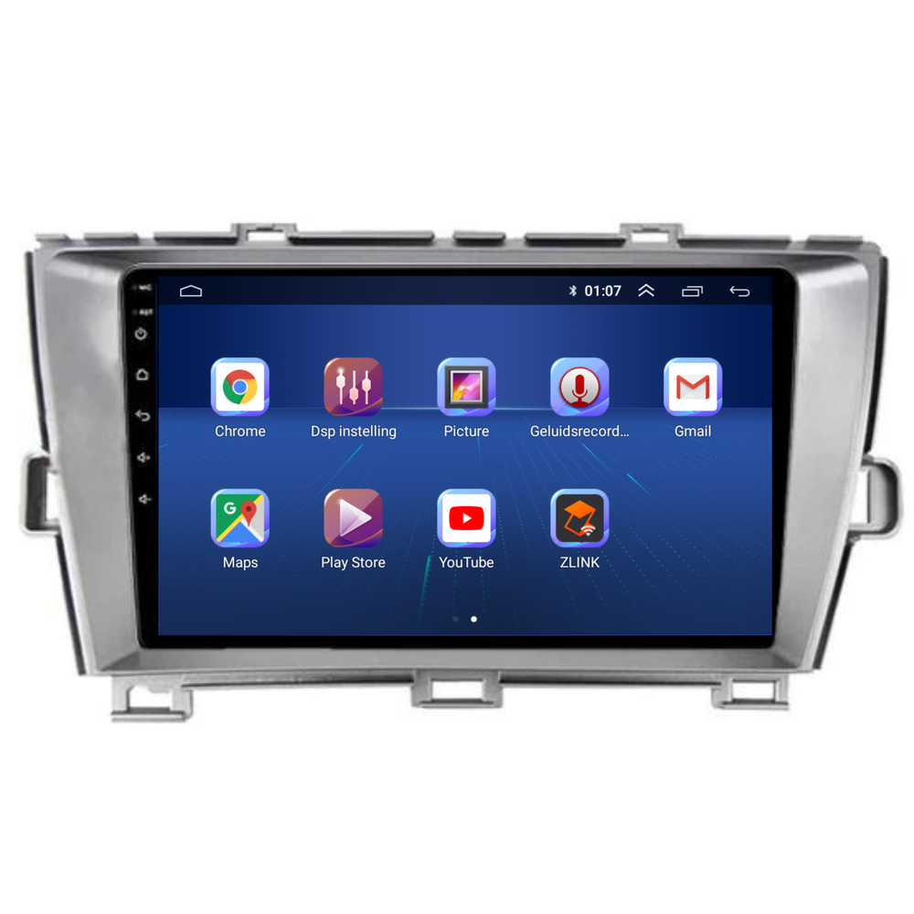 Toyota Prius | Android 13 | Car radio | 2009 to 2015 | Carplay & Android Auto