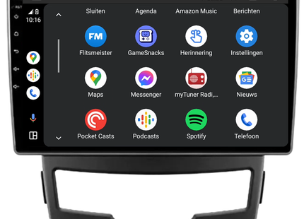 Ssangyong Karando | Android 13 | Autoradio | 2011 t/m 2014 | CarPlay & Android Auto