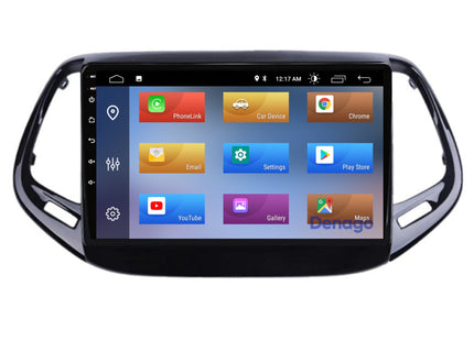Jeep Compass CarPlay autoradio | 2017 t/m 2020 | Denago DNG-A122 | 9 inch | Android 13 | Draadloos CarPlay & Android Auto