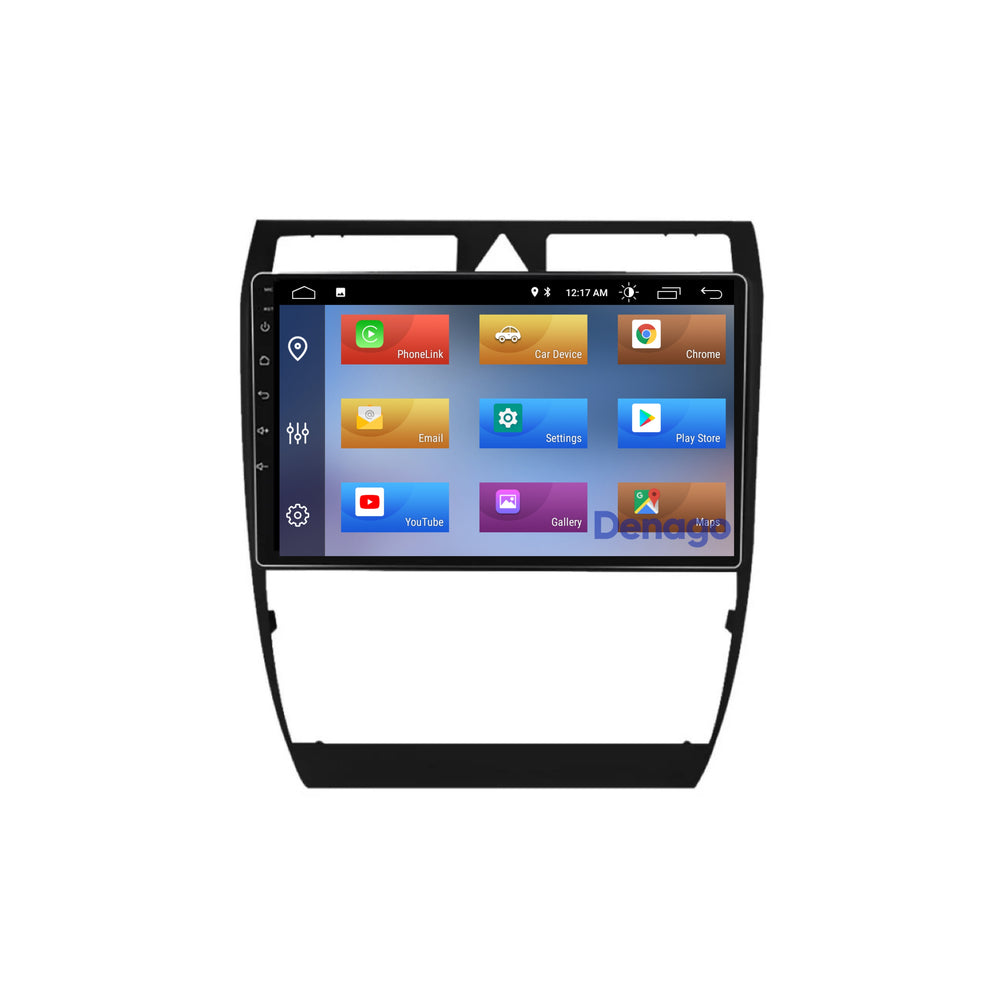 Audi A6 | T6 | RS6 | Allroad | Radio de coche CarPlay | 1999 a 2004 | Denago DNG-A196 | 9 pulgadas | Androide 13 | CarPlay inalámbrico y Android Auto