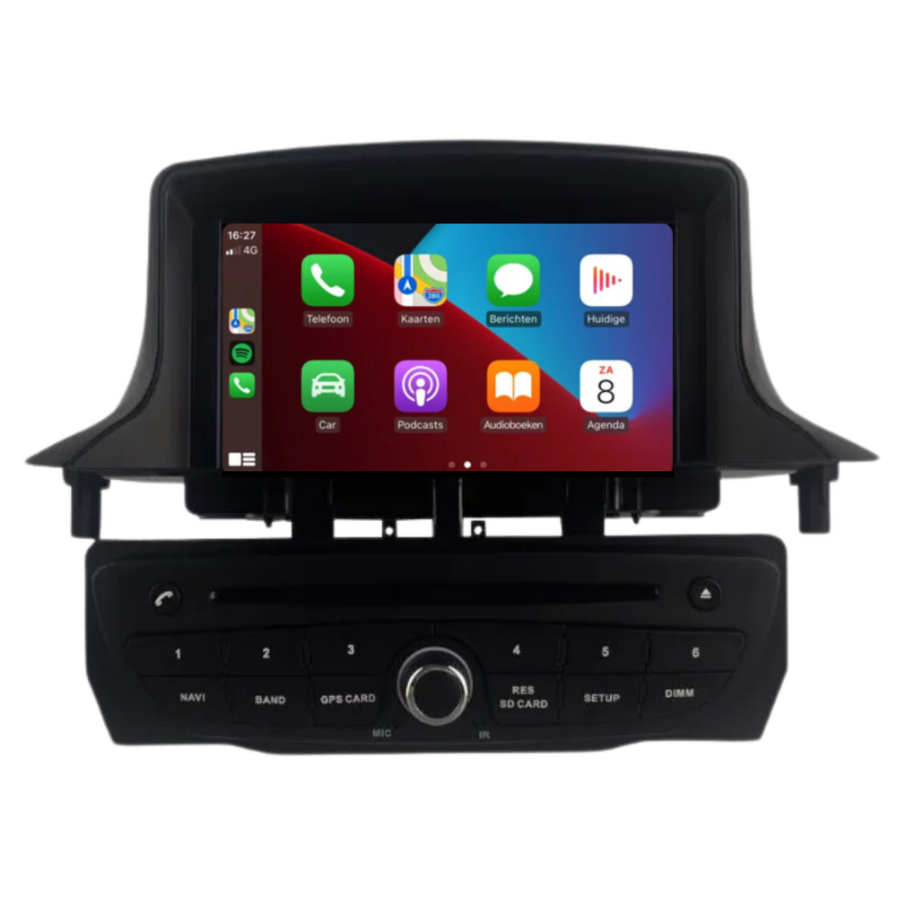 Renault Mégane 3 y Fluence | Androide 14 | Radio de coche | 2008 a 2016 | CarPlay y Android Auto | 4+64GB