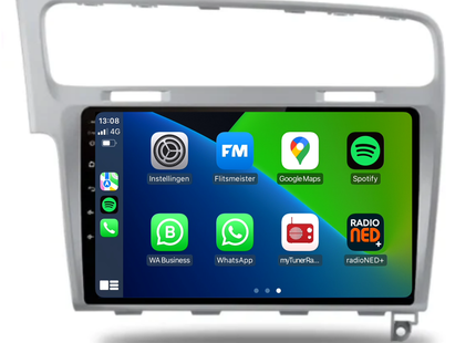 Volkswagen Golf 7 | Android 13 | Autoradio | 2012 t/m 2020 | Carplay & Android Auto | Zilver