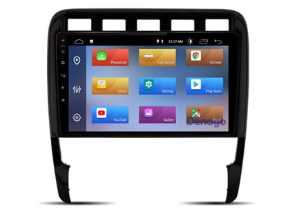 Porsche Cayenne CarPlay autoradio | 2002 t/m 2010 | Denago DNG-A208 | 9 inch | Android 13 | Draadloos CarPlay & Android Auto