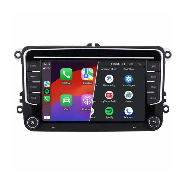 Seat | Autoradio | 2GB + 32GB | 2004 t/m 2018 | Android 13 & Carplay