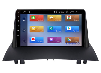 Renault Mégane II CarPlay autoradio | 2003 t/m 2008 | Denago DNG-A175 | 9 inch | Android 13 | Draadloos CarPlay & Android Auto