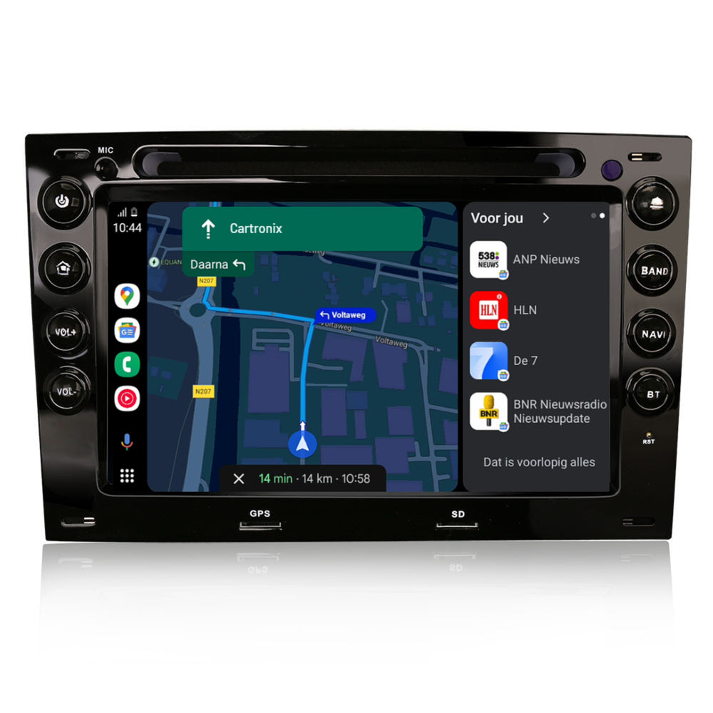 Renault Mégane 2 Carplay | Androide 13 | Radio de coche | 4+64GB