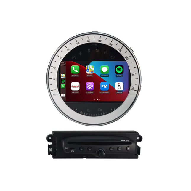 Mini Cooper CarPlay Autoradio | 2006 t/m 2013 | Android Auto