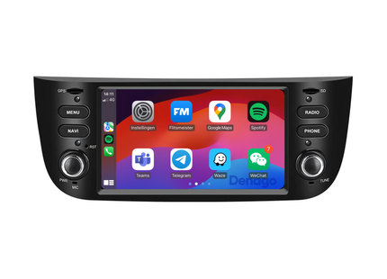 Fiat Punto Linea Autoradio | Carplay | Android 13 | 2+64GB