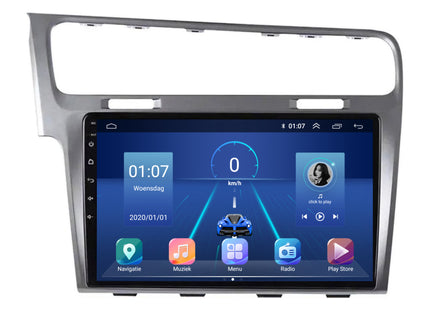 Volkswagen Golf 7 | Android 13 | Autoradio | 2012 t/m 2020 | Carplay & Android Auto | Zilver
