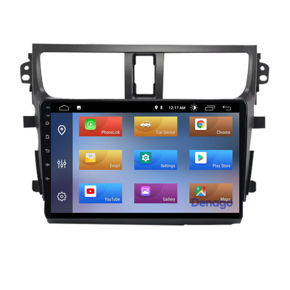 Radio de coche Suzuki Celerio CarPlay | 2015 a 2020 | Denago DNG-A157 | 9 pulgadas | Androide 13 | CarPlay inalámbrico y Android Auto