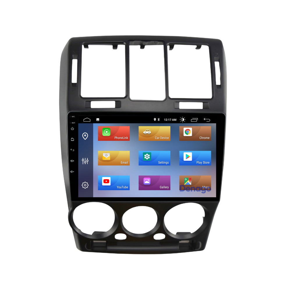 Hyundai Getz CarPlay autoradio | 2002 t/m 2011 | Denago DNG-A102 | 9 inch | Android 13 | Draadloos CarPlay & Android Auto