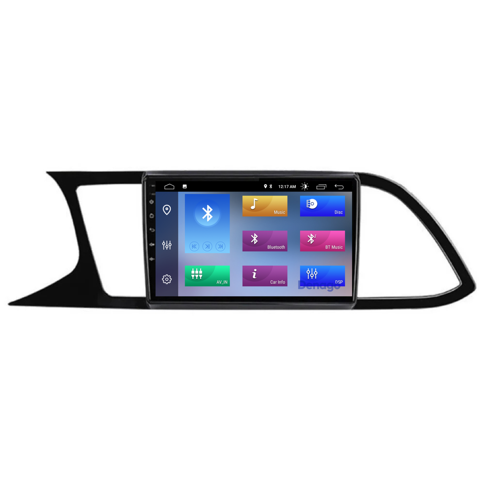 Radio para coche Seat Leon CarPlay | 2013 a 2018 | Denago DNG-A65 | 9 pulgadas | Androide 13 | CarPlay inalámbrico y Android Auto