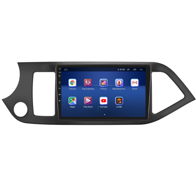 Kia Picanto CarPlay | Android 13 | Autoradio | 2011 t/m 2016 | Carplay & Android Auto