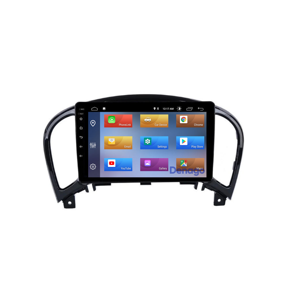 Radio para coche Nissan Juke CarPlay | 2010 a 2019 | Denago DNG-A187 | 9 pulgadas | Androide 13 | CarPlay inalámbrico y Android Auto