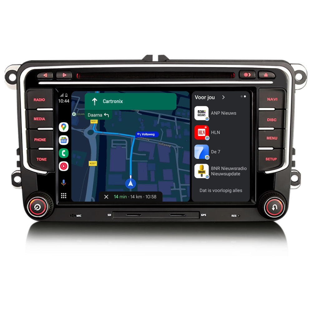Volkswagen Transporter y Multivan T6 | Radio de coche | carplay | Androide 13 | 4+64GB