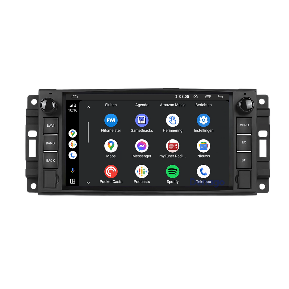 Dodge Ram Journey Durango Calibre | Carplay y Android automático | Android 13 Radio de coche Navegación