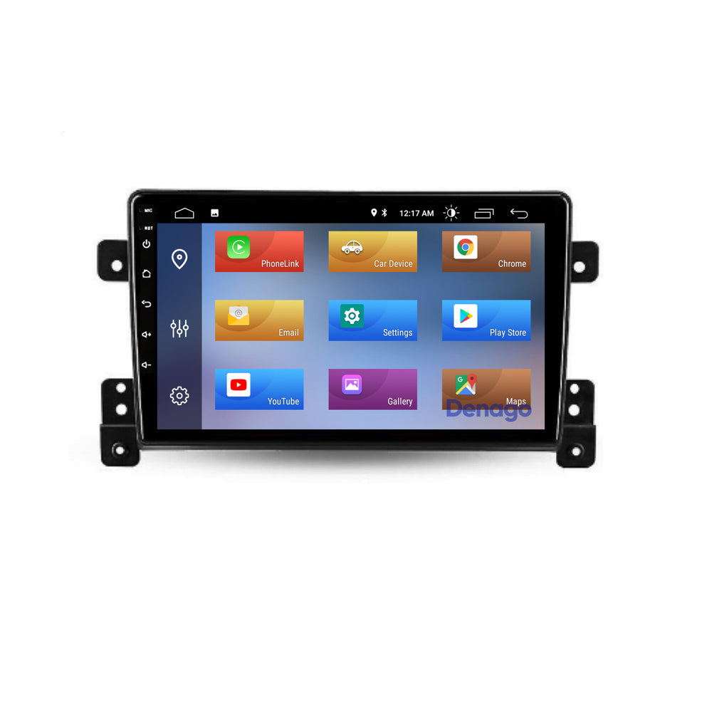 Autoradio CarPlay pour Suzuki Grand Vitara 3 | 2006 à 2014 | Denago DNG-A171 | Écran 9 pouces | Android 13 | CarPlay sans fil & Android Auto