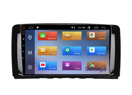 Mercedes R-Klasse CarPlay autoradio | 2005 t/m 2013 | Denago DNG-A190 | 9 inch | Android 13 | Draadloos CarPlay & Android Auto