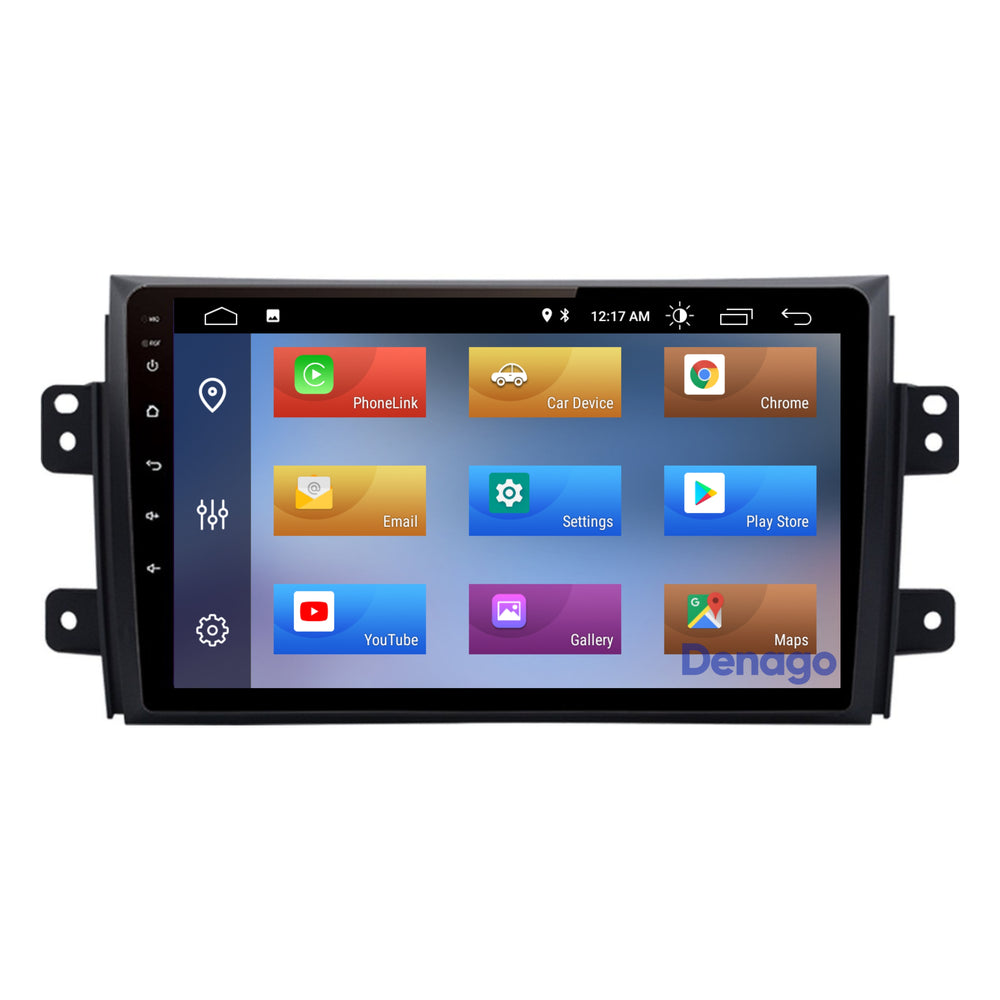 Radio de coche Suzuki SX4 CarPlay | 2006 a 2011 | Denago DNG-A315 | 9 pulgadas | Androide 13 | CarPlay inalámbrico y Android Auto