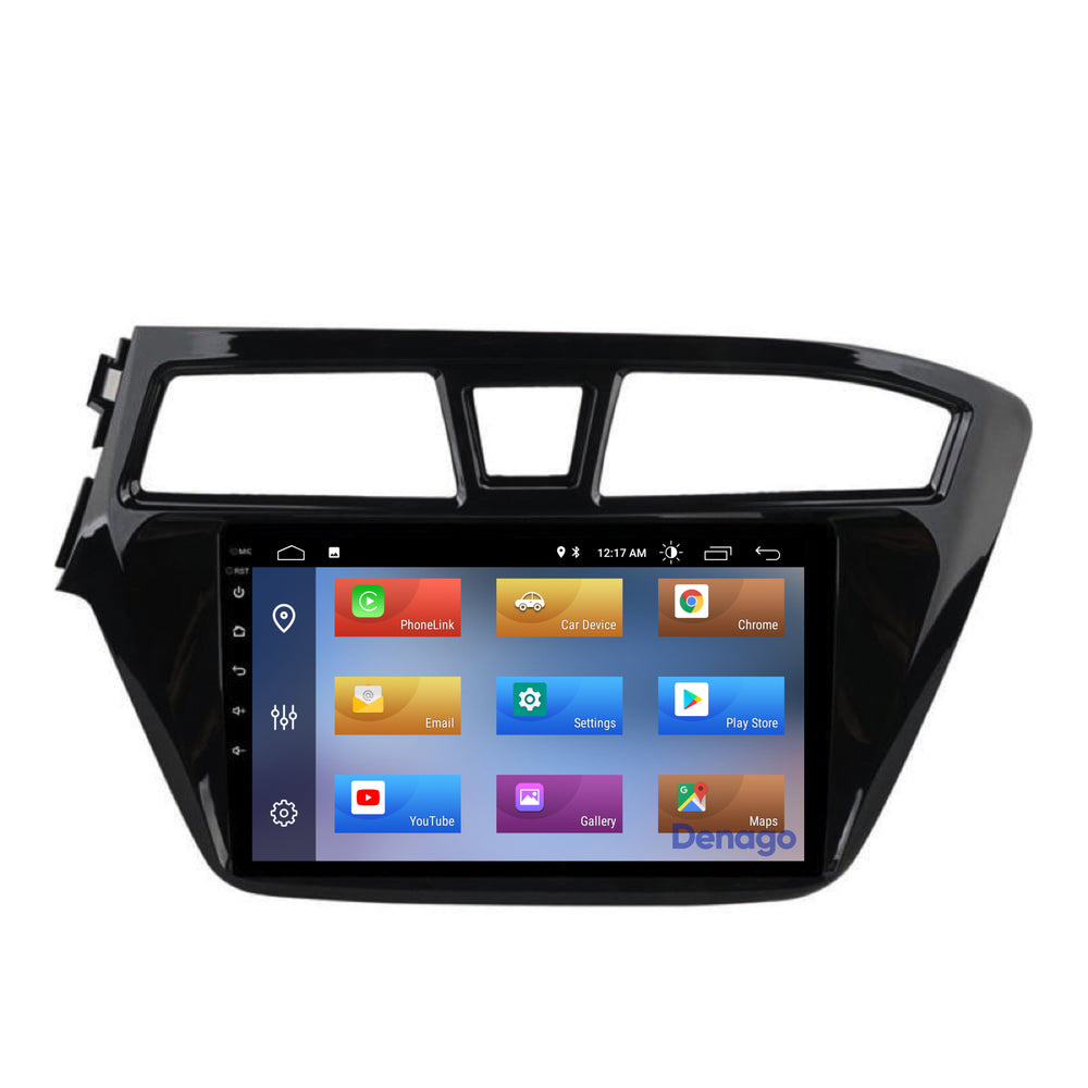 Hyundai i20 CarPlay car radio | 2015 to 2019 | Denago DNG-A142 | 9 inches | Android 13 | Wireless CarPlay & Android Auto