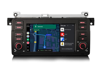 BMW 3-serie CarPlay autoradio | Android Auto | autoradio | 1999 t/m 2005 | Android 14 | 4+64GB