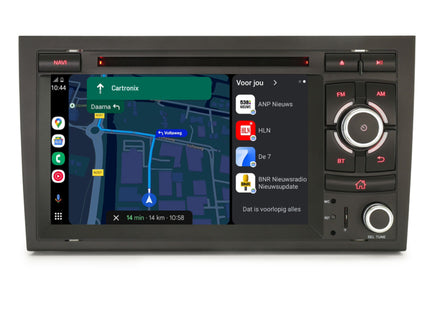 Audi A4 S4 RS4 Autoradio | 2000 t/m 2009 | Carplay | 4+64GB | Android 14