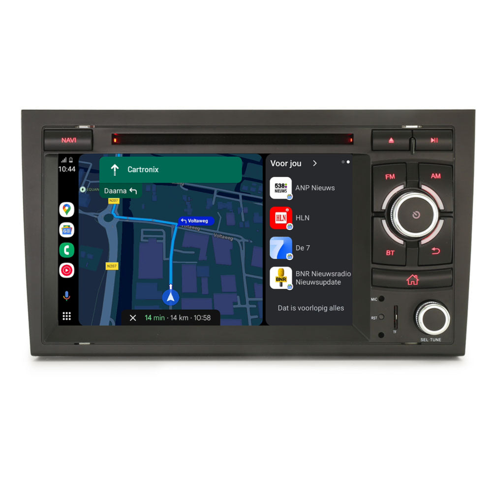 Audi A4 S4 RS4 Car radio | 2000 to 2009 | Carplay | 4+64GB | Android 14