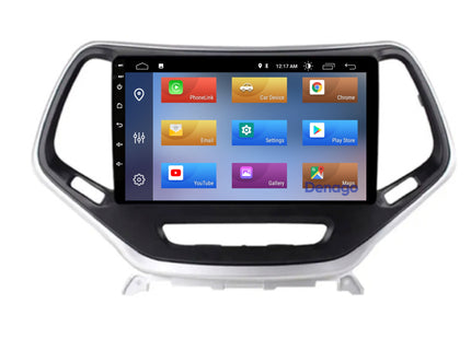 Jeep Cherokee CarPlay autoradio | 2014 t/m 2018 | Denago DNG-A119 | 9 inch | Android 13 | Draadloos CarPlay & Android Auto