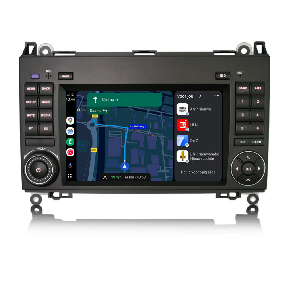 CarPlay para Mercedes Sprinter Vito Viano | Radio de coche Android | Androide 14 | 4+64GB