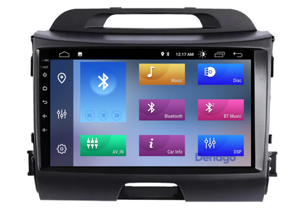 Kia Sportage Autoradio | 2010 t/m 2015 | Android 13 & CarPlay