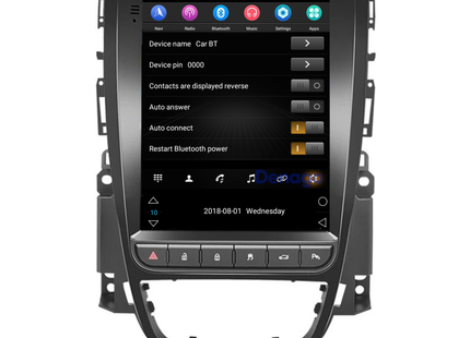 Opel Astra J & Cascada | Android autoradio | 2009 t/m 2015 | 9.7 INCH